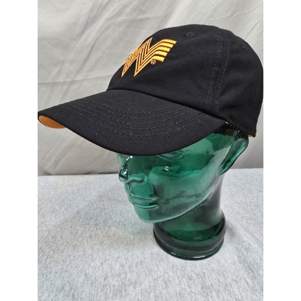 Whataburger Cap Hat Embroidered Black Adjustable Baseball Style